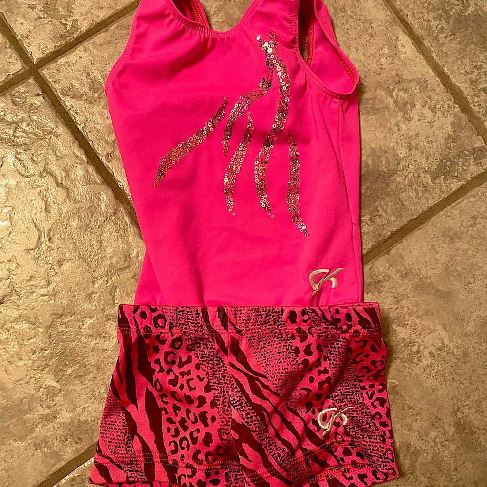 GK CS Leotard and Shorts